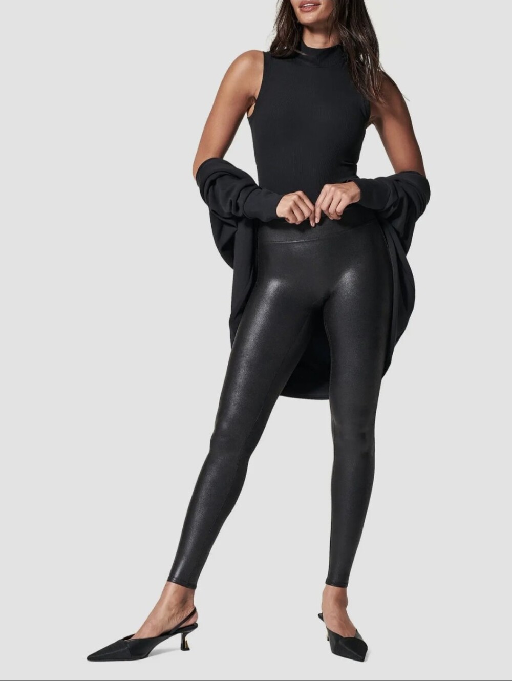 Spanx Faux Leather Leggings